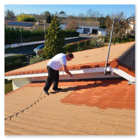 Installation de toiture neuve à Cestas
